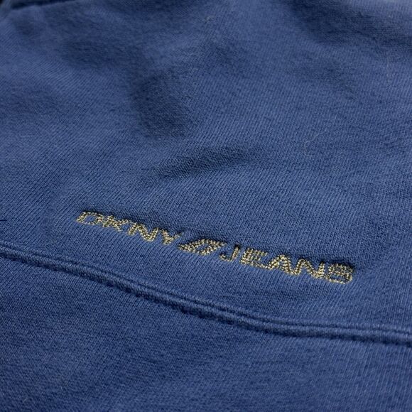 Dkny Jeans Blue Long Sleeve Sweatshirt Unisex Adult Men's Size XL VTG Crewneck - Picture 3 of 6